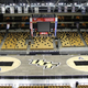 Illustration for article titled UCF Unveils Striking New Black-Stained Court